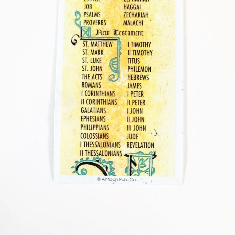 Antioch vintage bookmark